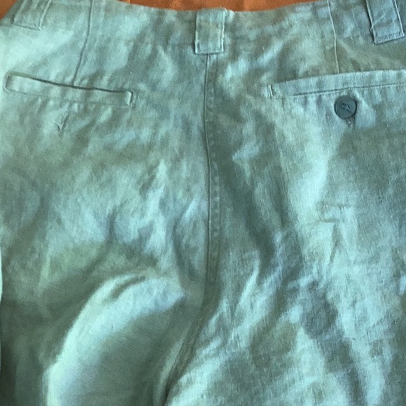 Studio Works KHAKI LINEN Cargo Shorts Waist 31 Resort Ready - Picture 7 of 16